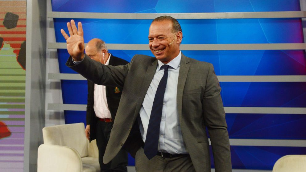 El ministro Sergio Berni, con un discurso frontal