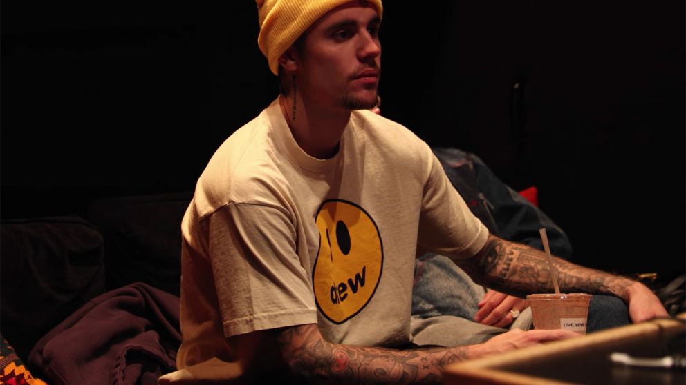 Justin Bieber en una escena de Seasons, contenido ganador