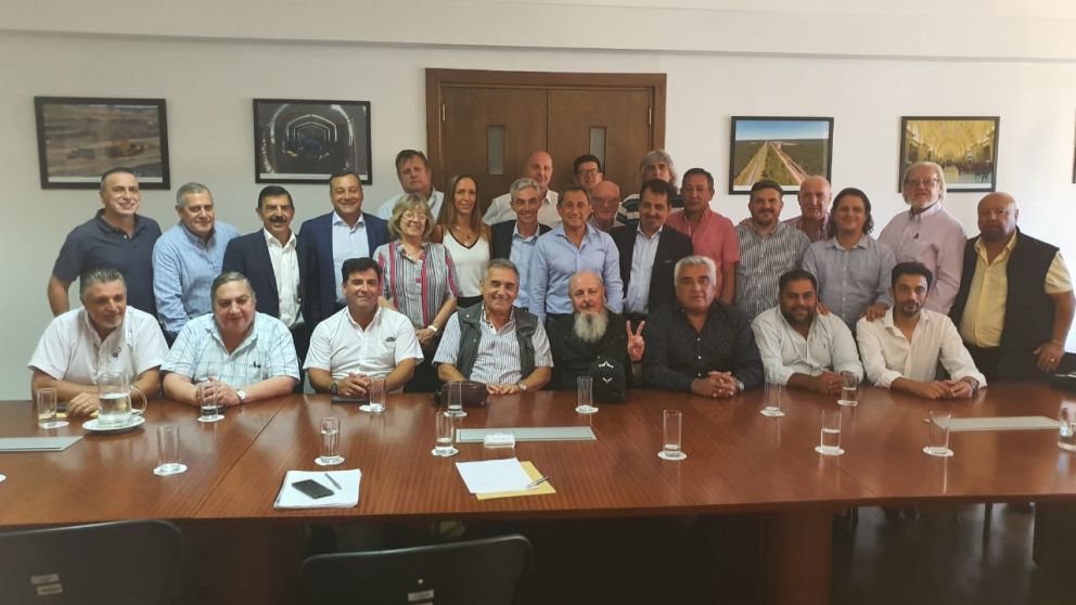 Los sindicatos del Transporte con el ministro Meoni