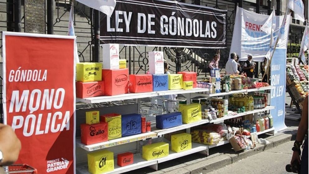 La ley de góndolas ya tiene media sanción