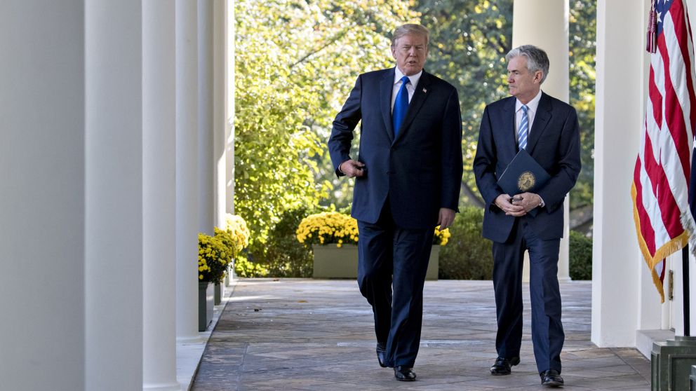 Trump viene presionando para que la Fed baje las tasas