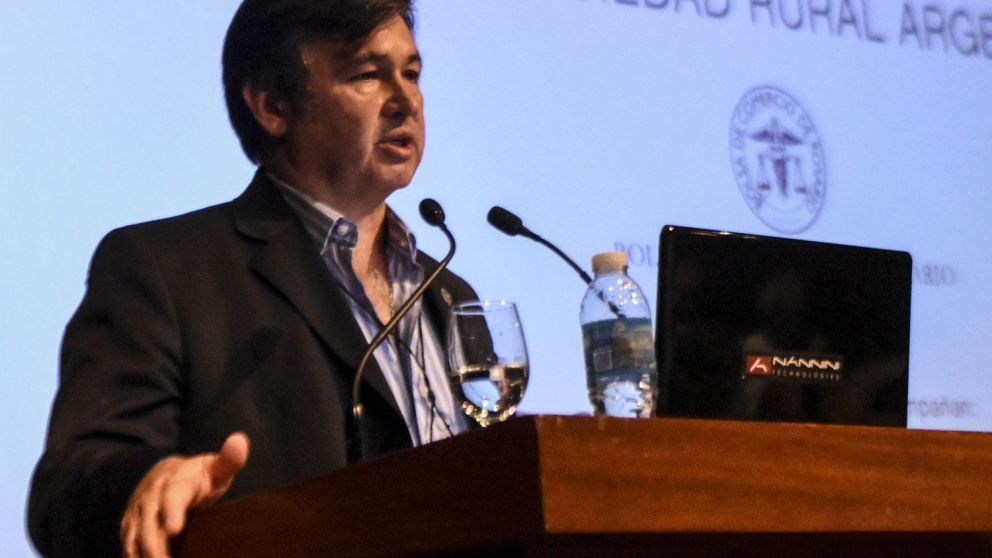 Daniel Pelegrina, titular de la Sociedad Rural, fue uno de los participantes del encuentro