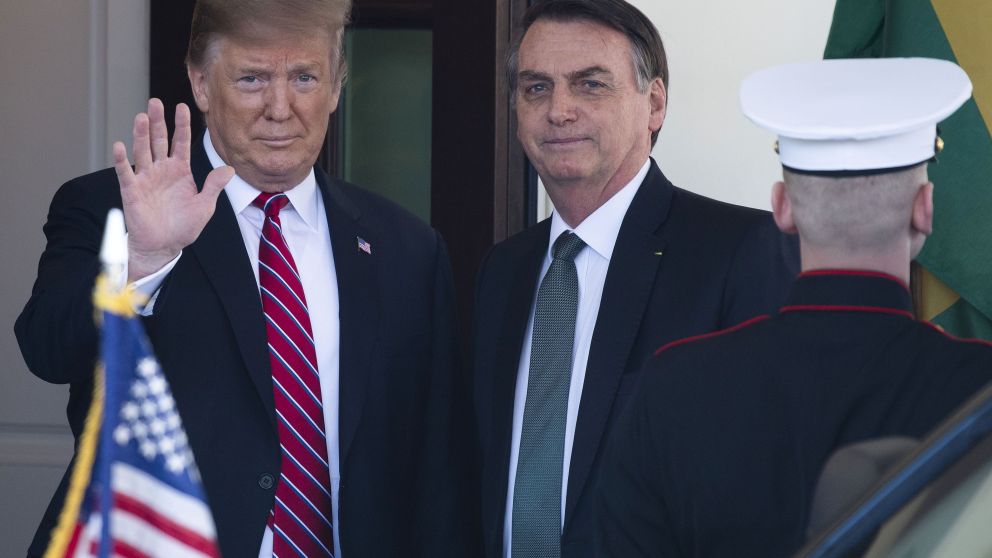 Un paso m�s en la relaci�n entre Donald Trump y Jair Bolsonaro