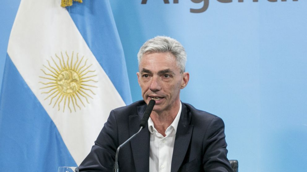 Meoni anunció la decisión en la Rosada