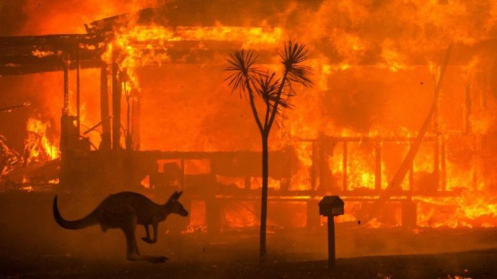 Un planeta que se prende fuego