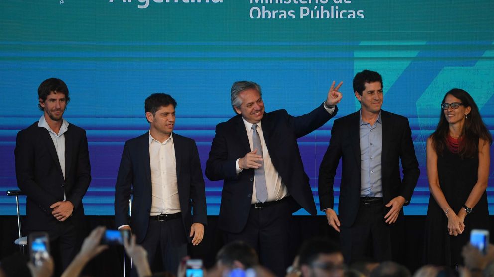 El Presidente habló en San Fernando junto a Axel Kicillof y algunos ministros