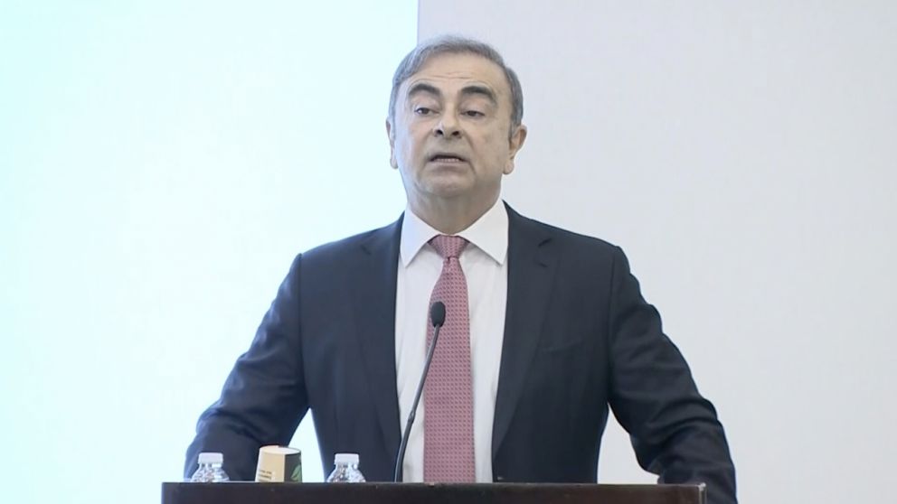 Carlos Ghosn: "Los cargos contra mí no tienen ninguna base"