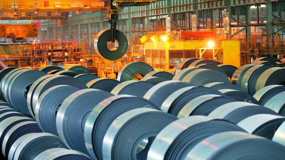 La producci�n de acero creci� 16,3% en julio