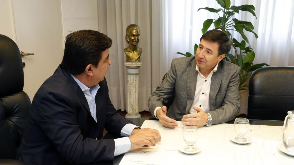 Arroyo recibió ayer a Espinoza