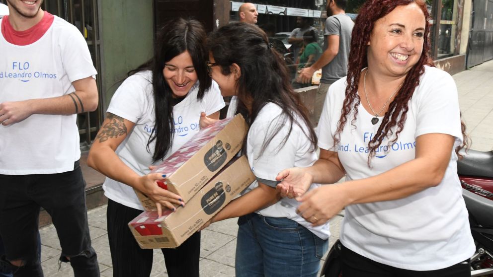 Sonia Concina, presidenta de la Fundación Leandro Olmos, se puso al frente de la tarea