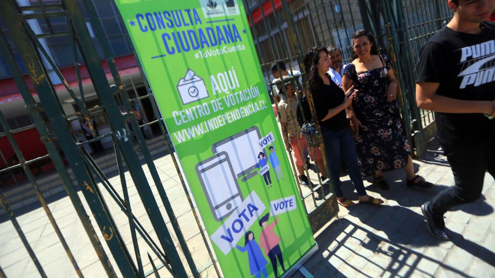 El referendo se realiza durante varias semanas