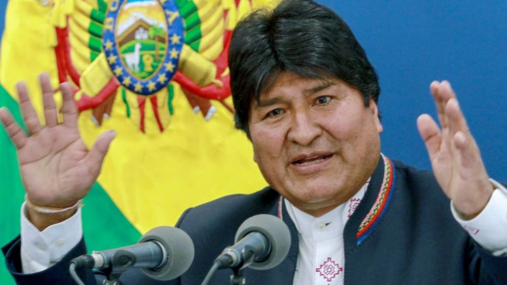 Además de Morales, arribó Álvaro García Linera