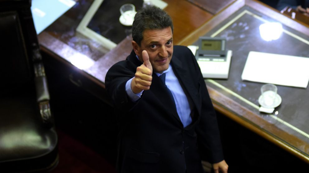 Debut para el presidente de la Cámara, Sergio Massa