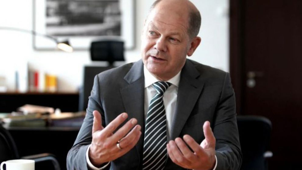 Ministro de Finanzas Olaf Scholz, de Alemania