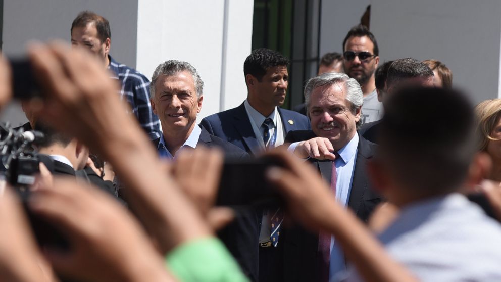 El presidente electo en los alrededores de la Basílica