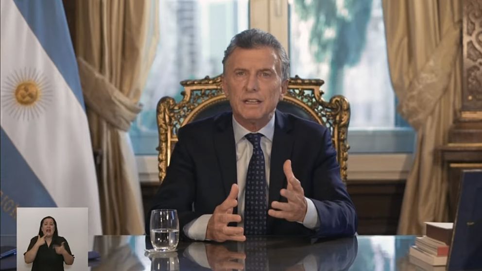 Macri se despidió de su única cadena nacional con un "hasta pronto"