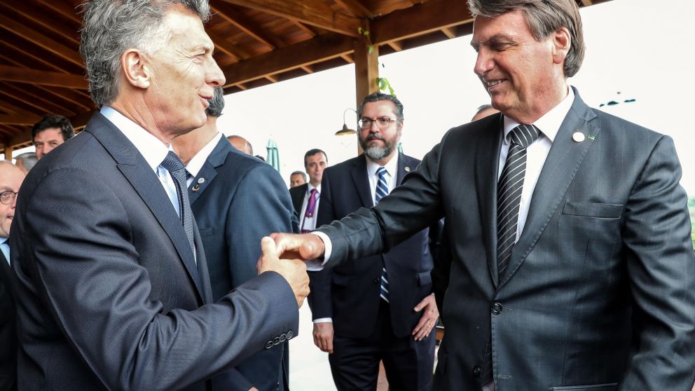 Macri se despide de Bolsonaro en Rio Grande do Sul