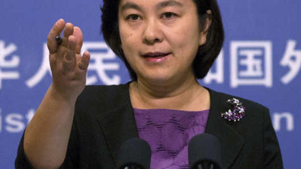 La vocera de la cancillería china, Hua Chunying