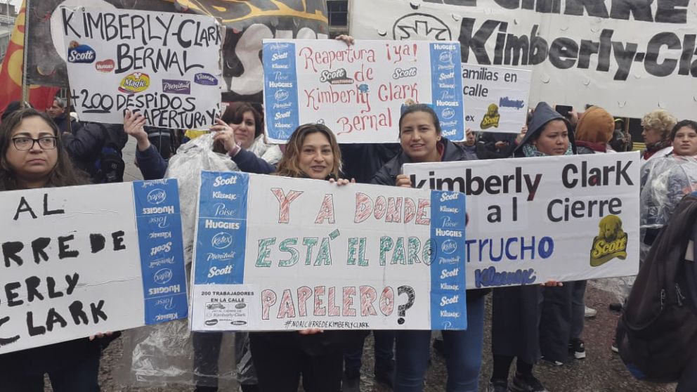 La fábrica permanece en toma desde septiembre, cuando cerró