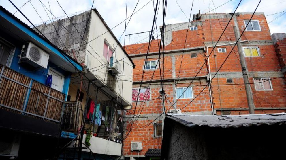 Villa Fraga, uno de los barrios donde se implementa el programa de urbanización (Foto: Clarín)