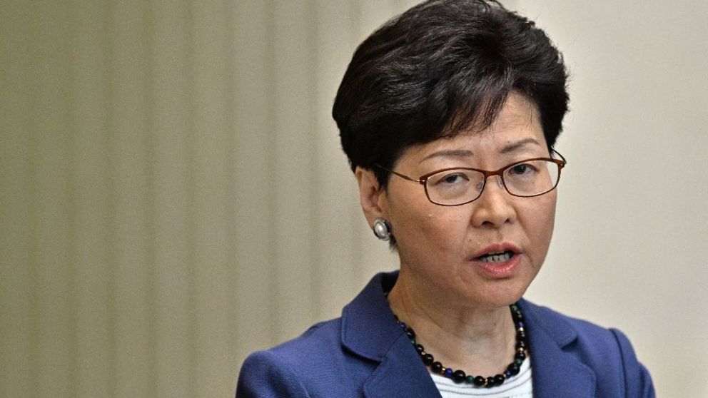 Carrie Lam asegura que sus ciudadanos son libres