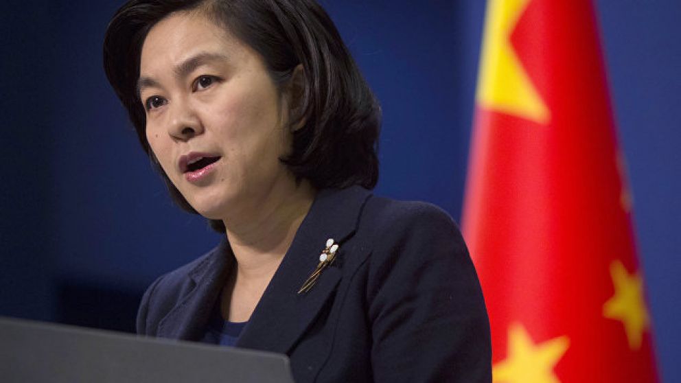 La portavoz Hua Chunying