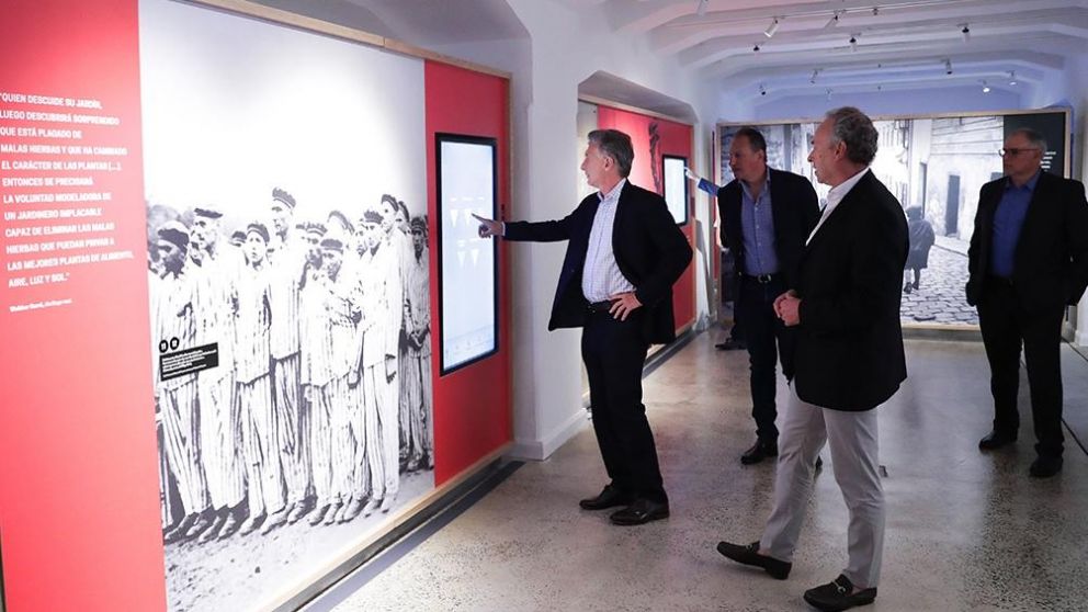 Macri recorri� ayer el remodelado Museo del Holocausto