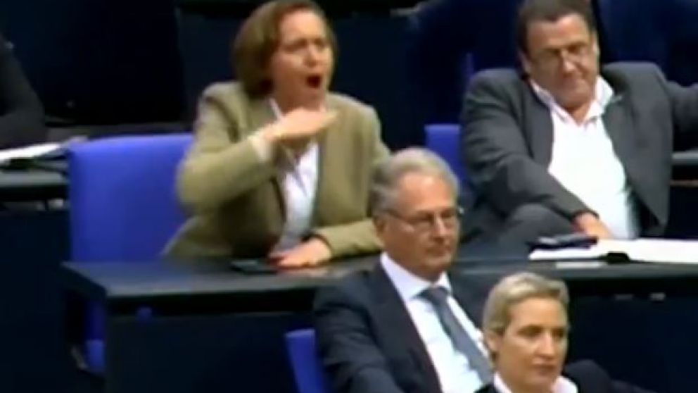 La diputada alemana Beatrix von Storch, perteneciente a la fuerza de ultraderecha AFD