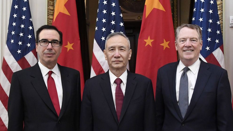 Mnuchin, Liu He y Lighthizer, los negociadores