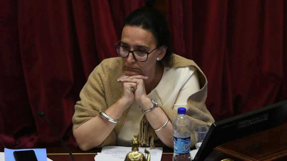 Gabriela Michetti cree que debe encabezar la jura de la fórmula presidencial