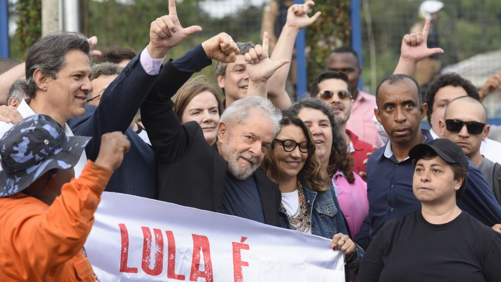 Lula gobernó Brasil entre 2003 y 2010