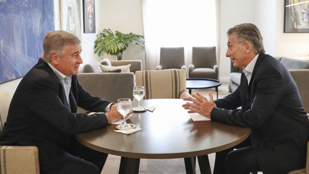 Macri recibió en Olivos a Aguad