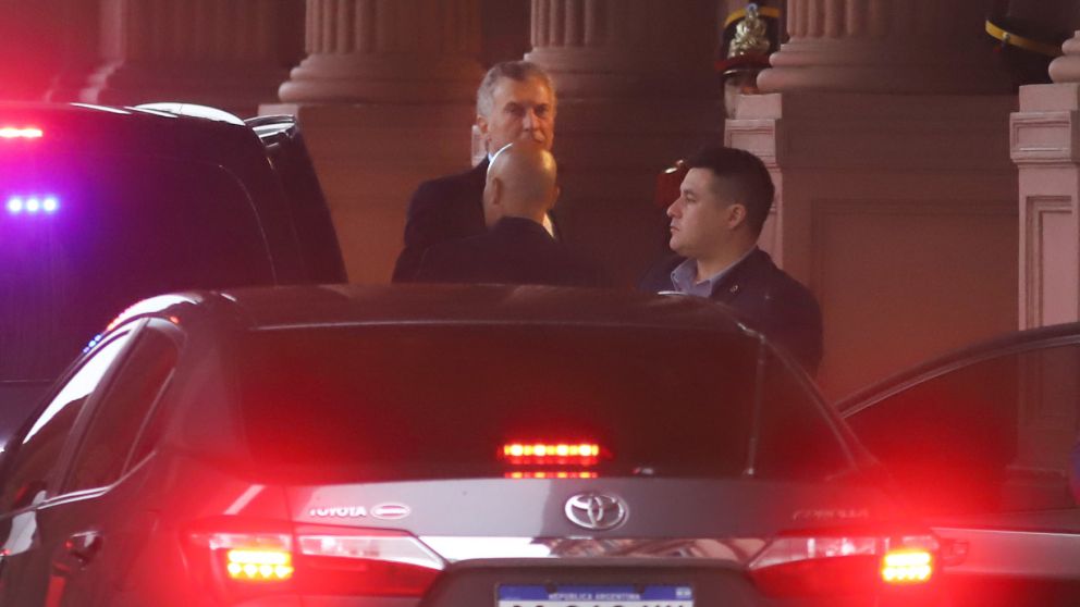 Macri arriba a la Rosada, a primera hora de la mañana