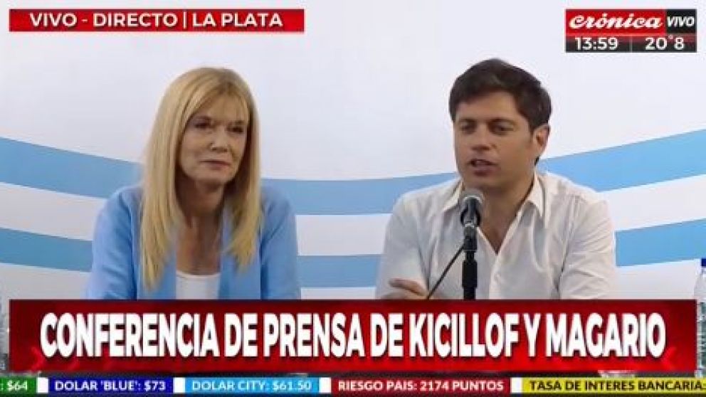 Kicillof afirmó que la provincia está en una "situación lamentable"
