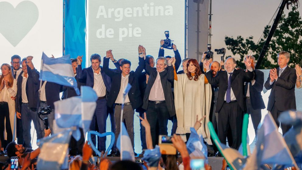 El Frente de Todos celebró con aire triunfal el Día de la Lealtad