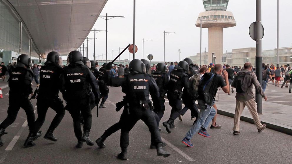 La violencia en Cataluña afecta electoralmente al PSOE