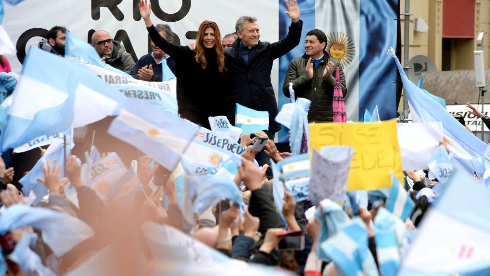 Macri en el marco del "Sí, se puede" en Río Cuarto, Córdoba