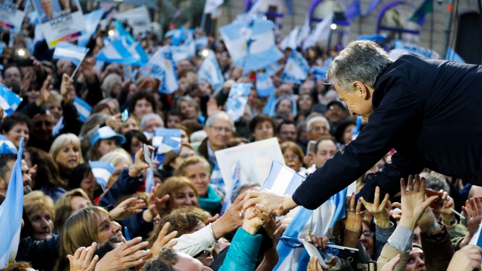 Macri cierra la campaña con la "Marcha del Millón" en el Obelisco