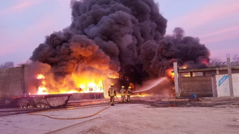 La planta se instaló en Mercedes hace cinco años: "En principio nos habían dicho que hacían pastillas de cloros para piletas", dijeron los vecinos