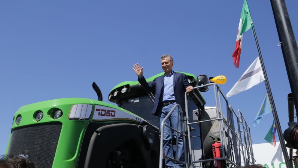 "Me comprometí en 2015 en la campaña y lo cumplí", dijo sobre la baja a las retenciones