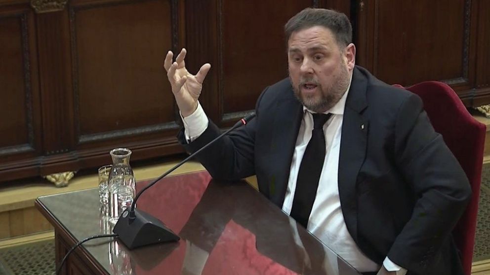 Protestas en Cataluña por duras condenas a líderes secesionistas
