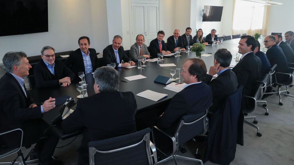 Macri recibió a la Cámara Argentina de la Energía