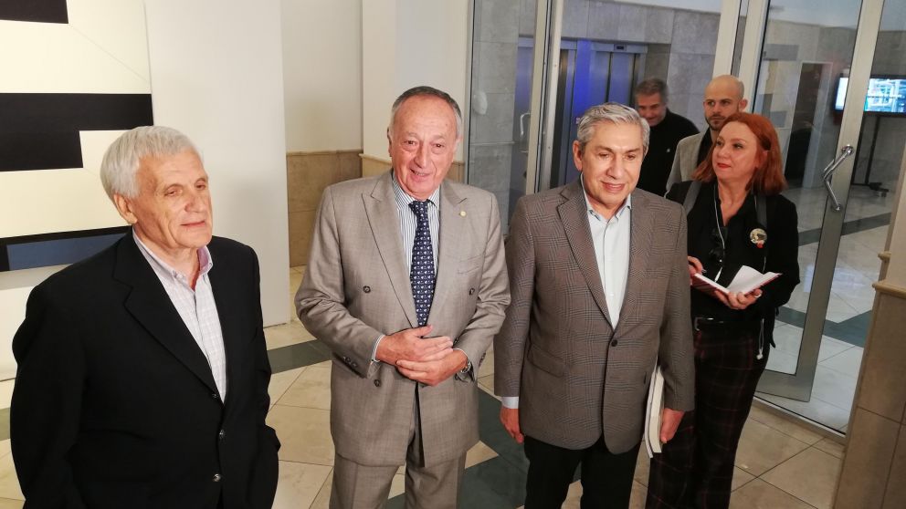 Caló y Daer visitaron a Acevedo en la presentación del plan 20/23 de la UIA