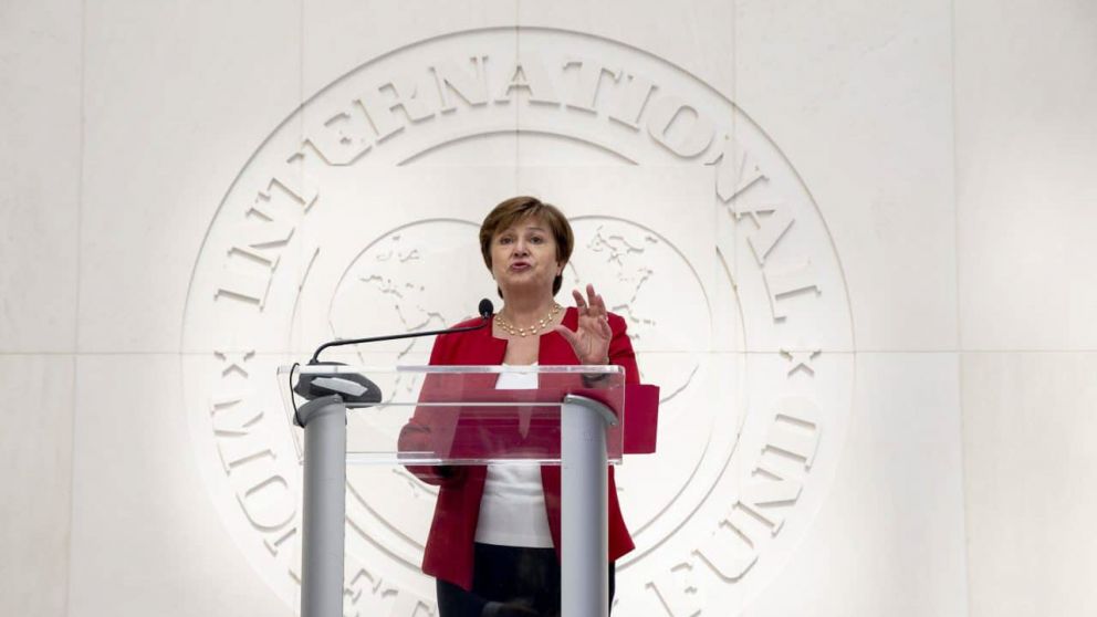 "El crecimiento del comercio mundial pr�cticamente se ha paralizado", dijo Georgieva