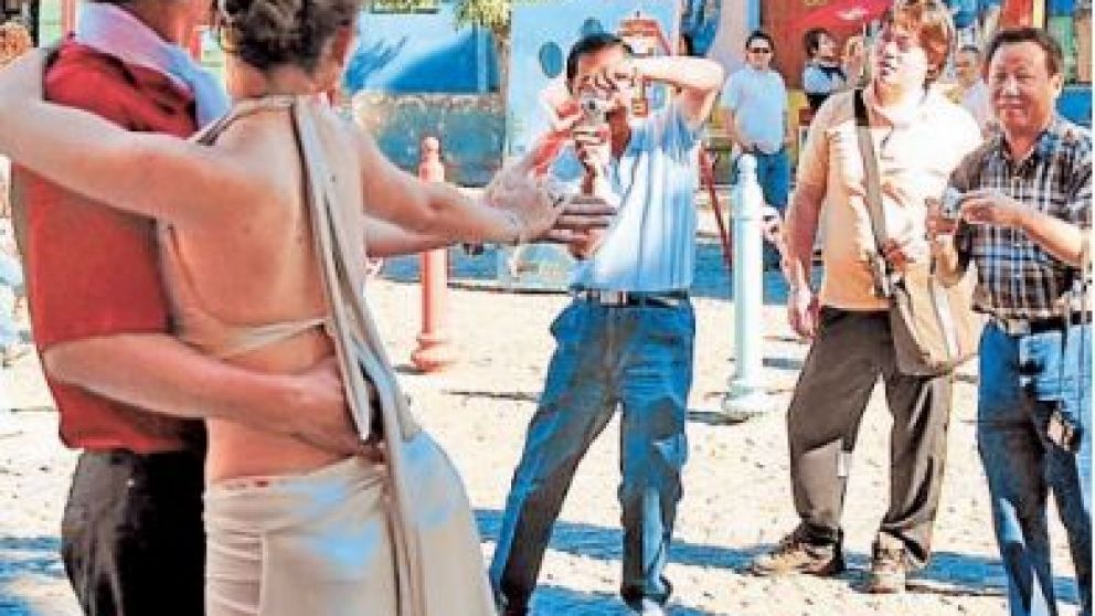 El tango, uno de los atractivos principales para los visitantes asiáticos