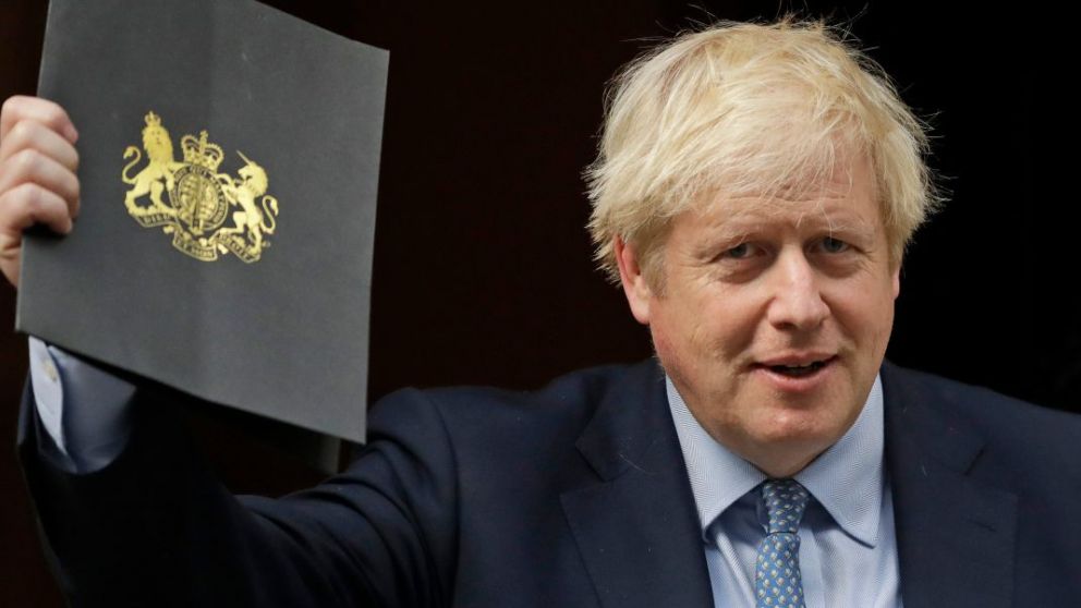 Johnson urgió a la UE a retomar las negociaciones