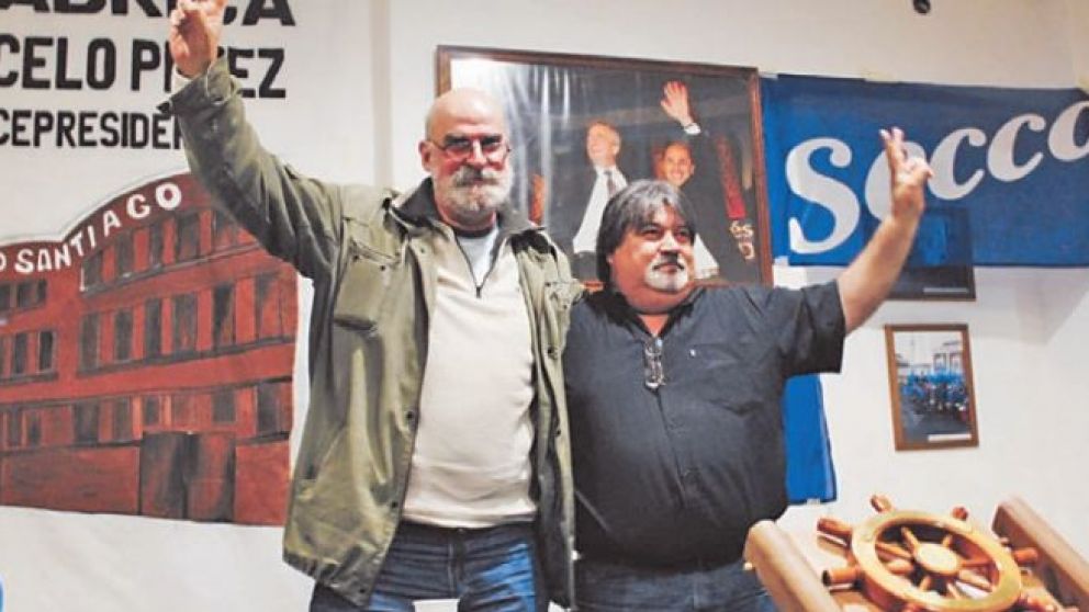 Cadelli y Pérez explicaron sus planes para el astillero
