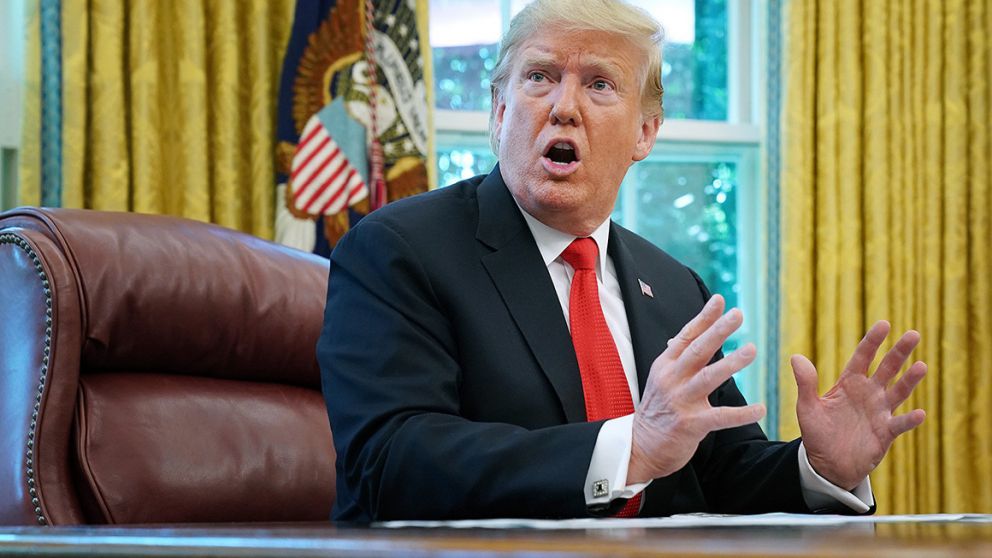 Trump cuestionó a los demócratas que quieren enjuiciarlo