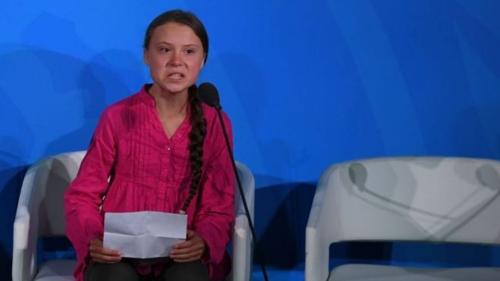 Greta Thunberg, ambientalista de 16 años