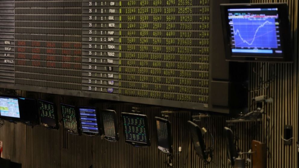 Merval hoy: la Bolsa de valores cayó 1%